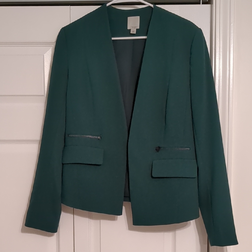 Dark Green Halogen Blazer, Size Large